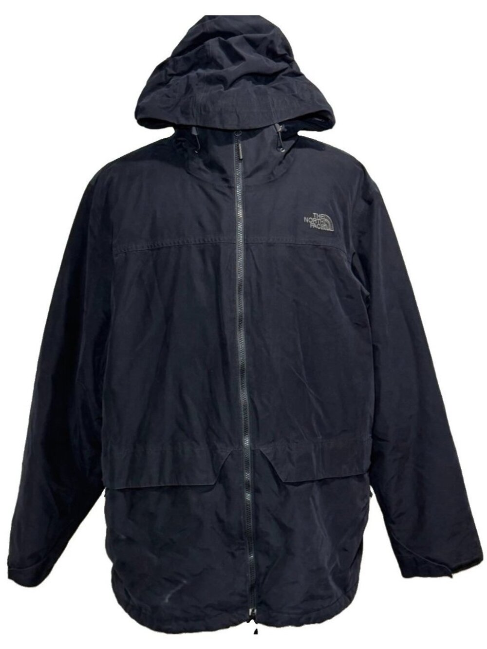 The North Face DryVent Jacket Black 3in1 Dryvent NO Liner Poly Puffer Lined 3XL